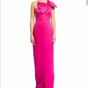 Jay Godfrey 00 Pink Bow Dress
